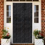 Casa si Gradina - Textile si covoare - Rulouri si jaluzele - Perdea pentru insecte, antracit, 100x200 cm, chenille - Infinity.ro