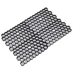 Casa si Gradina - Gradinarit si plante - Intretinere gradina - Produse pentru ingijirea gazonului - Grilaje de gazon, 16 buc., negru, 60x40x3 cm, plastic - Infinity.ro