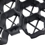Casa si Gradina - Gradinarit si plante - Intretinere gradina - Produse pentru ingijirea gazonului - Grilaje de gazon, 16 buc., negru, 60x40x3 cm, plastic - Infinity.ro