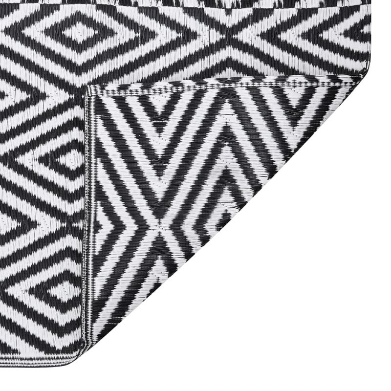 Casa si Gradina - Textile si covoare - Covoare - Covoare casa - Covor de exterior, negru, 140x200 cm, PP - Infinity.ro