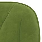 Casa si Gradina - Mobilier - Scaune si fotolii - Scaune - Scaune de bucatarie, 2 buc., verde deschis, catifea - Infinity.ro