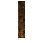 Casa si Gradina - Mobilier - Mobilier baie - Corpuri baie - Dulap de baie, stejar afumat, 33x33x185,5 cm, lemn prelucrat - Infinity.ro