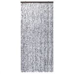 Casa si Gradina - Textile si covoare - Rulouri si jaluzele - Perdea pentru insecte, maro si bej, 100x200 cm, chenille - Infinity.ro