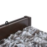 Casa si Gradina - Textile si covoare - Rulouri si jaluzele - Perdea pentru insecte, maro si bej, 100x200 cm, chenille - Infinity.ro