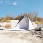 Sport si Outdoor - Camping - Corturi camping - Cort de plaja, gri, 268x223x125 cm, tafta 185T - Infinity.ro
