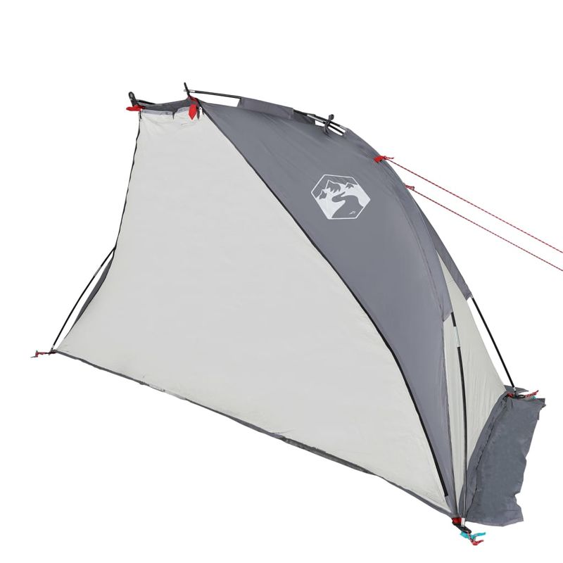 Sport si Outdoor - Camping - Corturi camping - Cort de plaja, gri, 268x223x125 cm, tafta 185T - Infinity.ro