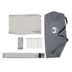 Sport si Outdoor - Camping - Corturi camping - Cort de plaja, gri, 268x223x125 cm, tafta 185T - Infinity.ro