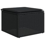 Casa si Gradina - Gradina si terasa - Mobilier exterior - Seturi mobila gradina - Set canapele de gradina, 12 piese, cu perne, negru, poliratan - Infinity.ro