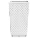 Casa si Gradina - Gradinarit si plante - Plante si ghivece - Ghivece si suporturi - Jardiniere de gradina, 2 buc., alb, 32,5x32,5x57 cm, PP - Infinity.ro