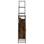 Casa si Gradina - Mobilier - Seturi de mobilier - Seturi baie - Set dulapuri de baie, 4 piese, stejar afumat, lemn prelucrat - Infinity.ro