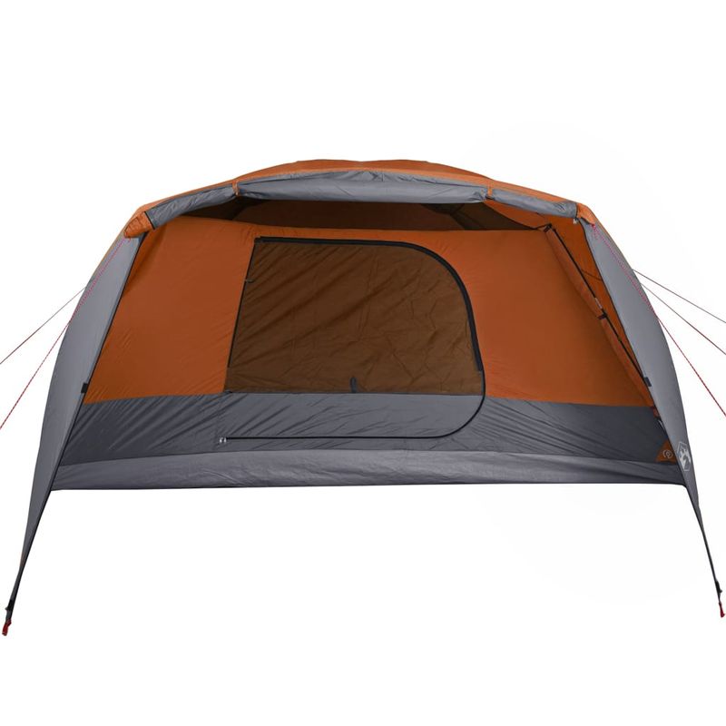 Sport si Outdoor - Camping - Corturi camping - Cort de camping pentru 4 persoane, gri/portocaliu, impermeabil - Infinity.ro