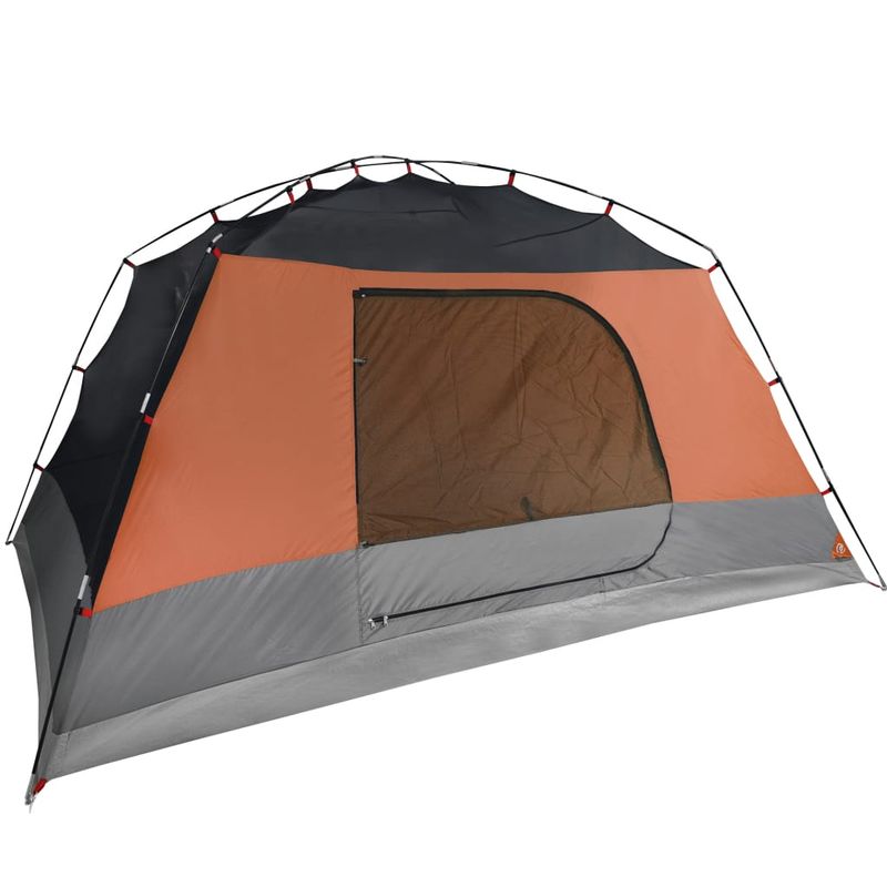 Sport si Outdoor - Camping - Corturi camping - Cort de camping pentru 4 persoane, gri/portocaliu, impermeabil - Infinity.ro