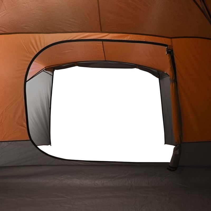 Sport si Outdoor - Camping - Corturi camping - Cort de camping pentru 4 persoane, gri/portocaliu, impermeabil - Infinity.ro