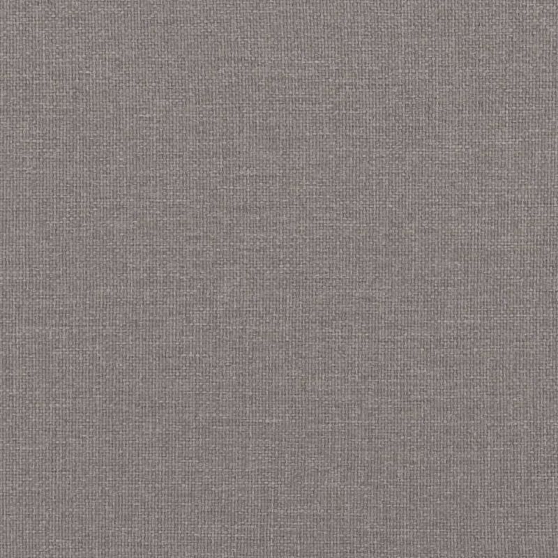Casa si Gradina - Mobilier - Paturi si accesorii - Paturi - Cadru de pat cu tablie, gri taupe, 200x200 cm, textil - Infinity.ro