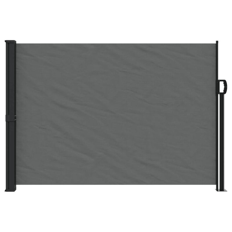 Casa si Gradina - Gradina si terasa - Umbrele si pavilioane - Umbrele - Copertina laterala retractabila, antracit, 140x500 cm - Infinity.ro