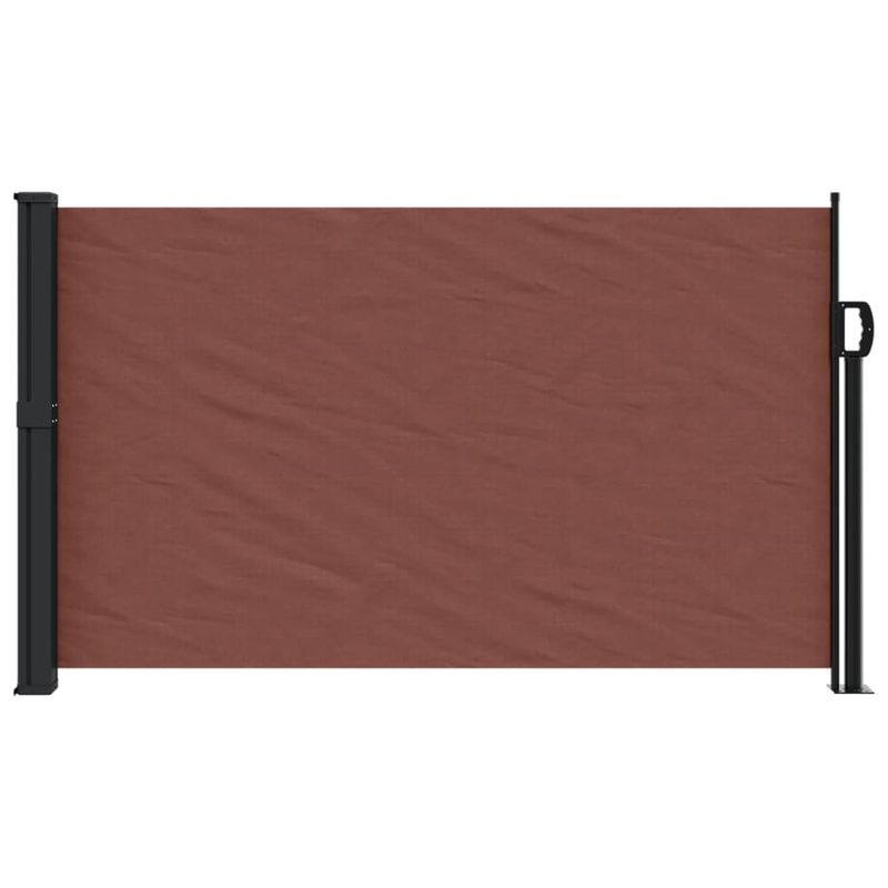 Casa si Gradina - Gradina si terasa - Umbrele si pavilioane - Umbrele - Copertina laterala retractabila, maro, 120 x 600 cm - Infinity.ro