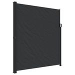 Casa si Gradina - Gradina si terasa - Umbrele si pavilioane - Umbrele - Copertina laterala retractabila de terasa, negru, 220x600 cm - Infinity.ro