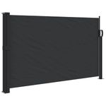 Casa si Gradina - Gradina si terasa - Umbrele si pavilioane - Umbrele - Copertina laterala retractabila, negru, 120 x 600 cm - Infinity.ro