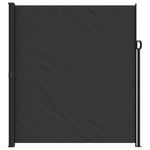 Casa si Gradina - Gradina si terasa - Umbrele si pavilioane - Umbrele - Copertina laterala retractabila de terasa, negru, 220x600 cm - Infinity.ro