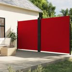 Casa si Gradina - Gradina si terasa - Umbrele si pavilioane - Umbrele - Copertina laterala retractabila, rosu, 200x600 cm - Infinity.ro