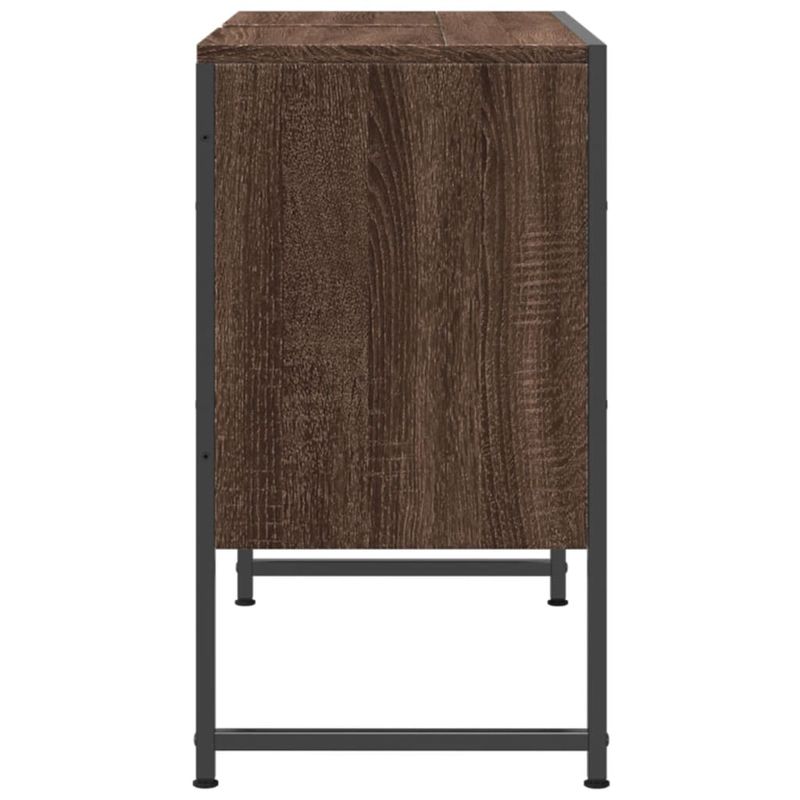 Casa si Gradina - Mobilier - Mobilier baie - Comode baie - Comoda chiuveta de baie, stejar maro, 80x33x60 cm, lemn compozit - Infinity.ro