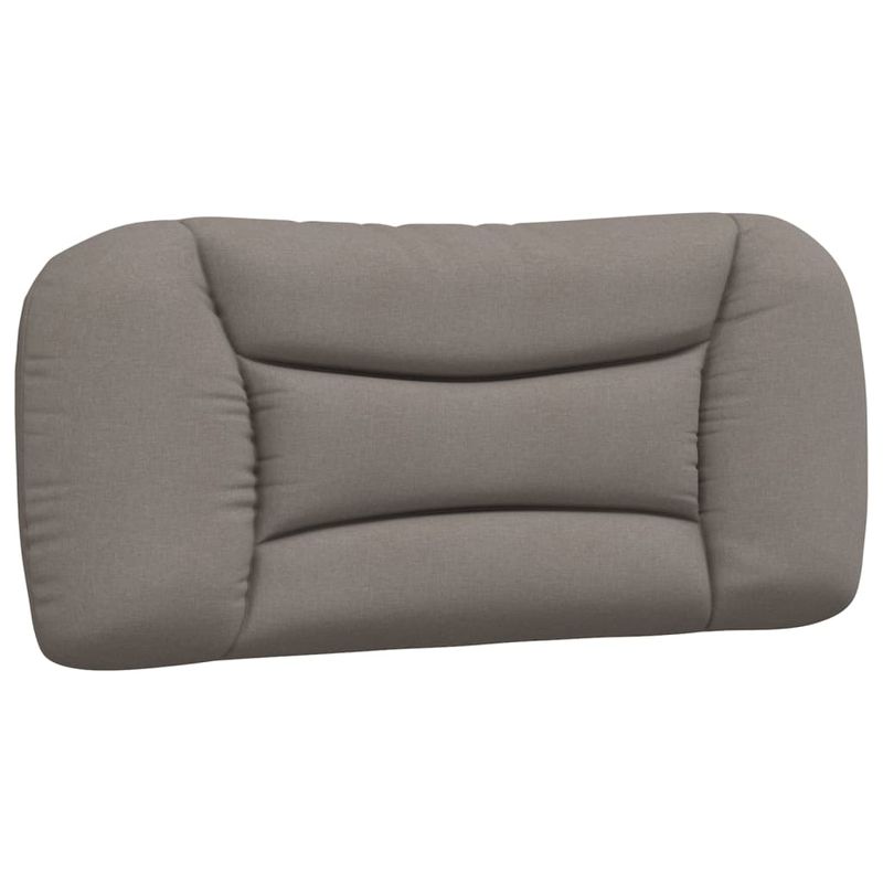Casa si Gradina - Mobilier - Paturi si accesorii - Paturi - Cadru de pat cu tablie, gri taupe, 80x200 cm, textil - Infinity.ro