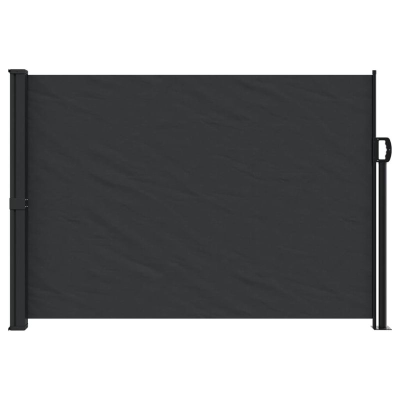 Casa si Gradina - Gradina si terasa - Umbrele si pavilioane - Umbrele - Copertina laterala retractabila, negru, 140x500 cm - Infinity.ro