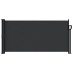 Casa si Gradina - Gradina si terasa - Umbrele si pavilioane - Umbrele - Copertina laterala retractabila, negru, 100x500 cm - Infinity.ro