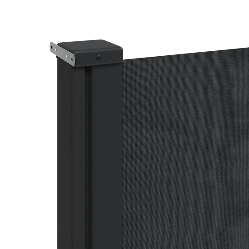 Casa si Gradina - Gradina si terasa - Umbrele si pavilioane - Umbrele - Copertina laterala retractabila, negru, 100x500 cm - Infinity.ro