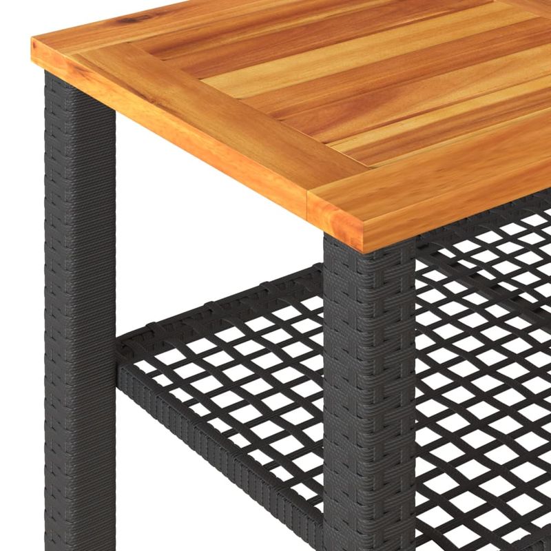 Casa si Gradina - Gradina si terasa - Mobilier exterior - Seturi mobila gradina - Set mobilier relaxare gradina 4 piese cu perne poliratan negru - Infinity.ro