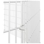 Petshop - Accesorii petshop - Culcusuri si custi - Custi interior si exterior - Cusca pentru iepuri, 10 panouri, 54x100 cm, fier galvanizat - Infinity.ro