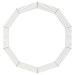 Petshop - Accesorii petshop - Culcusuri si custi - Custi interior si exterior - Cusca pentru iepuri, 10 panouri, 54x100 cm, fier galvanizat - Infinity.ro