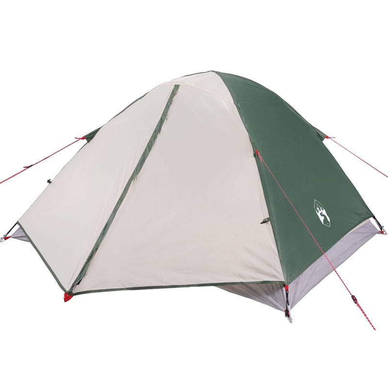 Sport si Outdoor - Camping - Corturi camping - Cort de camping pentru 3 persoane, verde, impermeabil - Infinity.ro