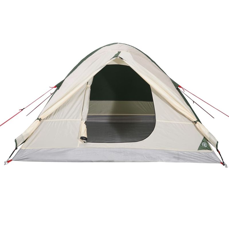 Sport si Outdoor - Camping - Corturi camping - Cort de camping pentru 3 persoane, verde, impermeabil - Infinity.ro