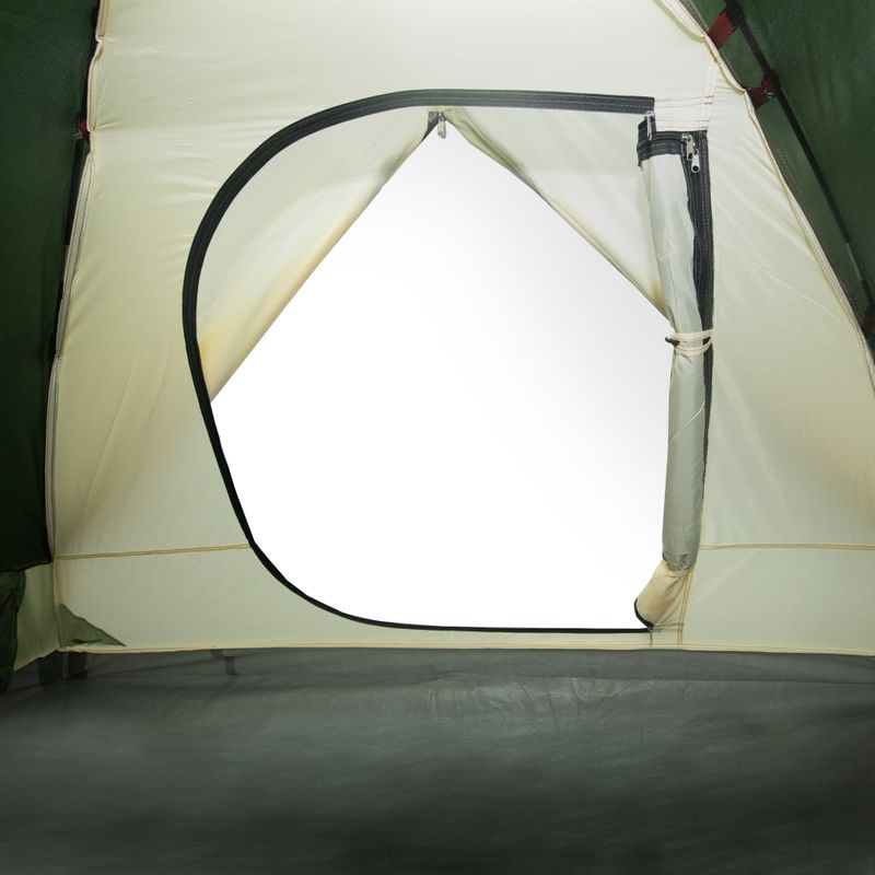 Sport si Outdoor - Camping - Corturi camping - Cort de camping pentru 3 persoane, verde, impermeabil - Infinity.ro