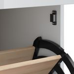 Casa si Gradina - Mobilier - Organizare si depozitare - Organizator incaltaminte - Pantofar „VIKEN”, alb, lemn masiv de pin - Infinity.ro