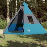 Sport si Outdoor - Camping - Corturi camping - Cort de camping pentru 7 persoane, albastru, impermeabil - Infinity.ro