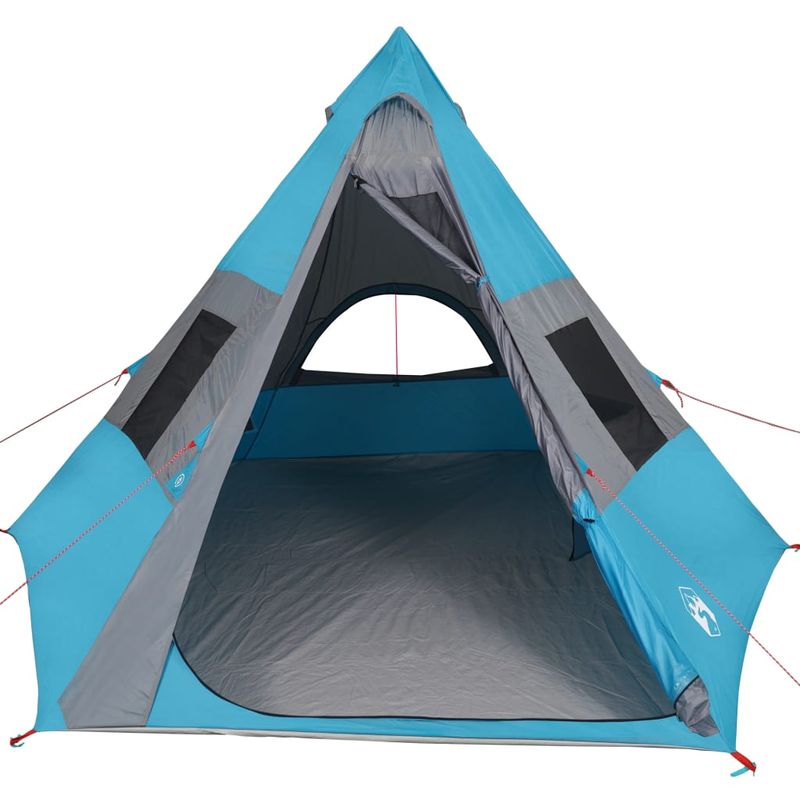 Sport si Outdoor - Camping - Corturi camping - Cort de camping pentru 7 persoane, albastru, impermeabil - Infinity.ro