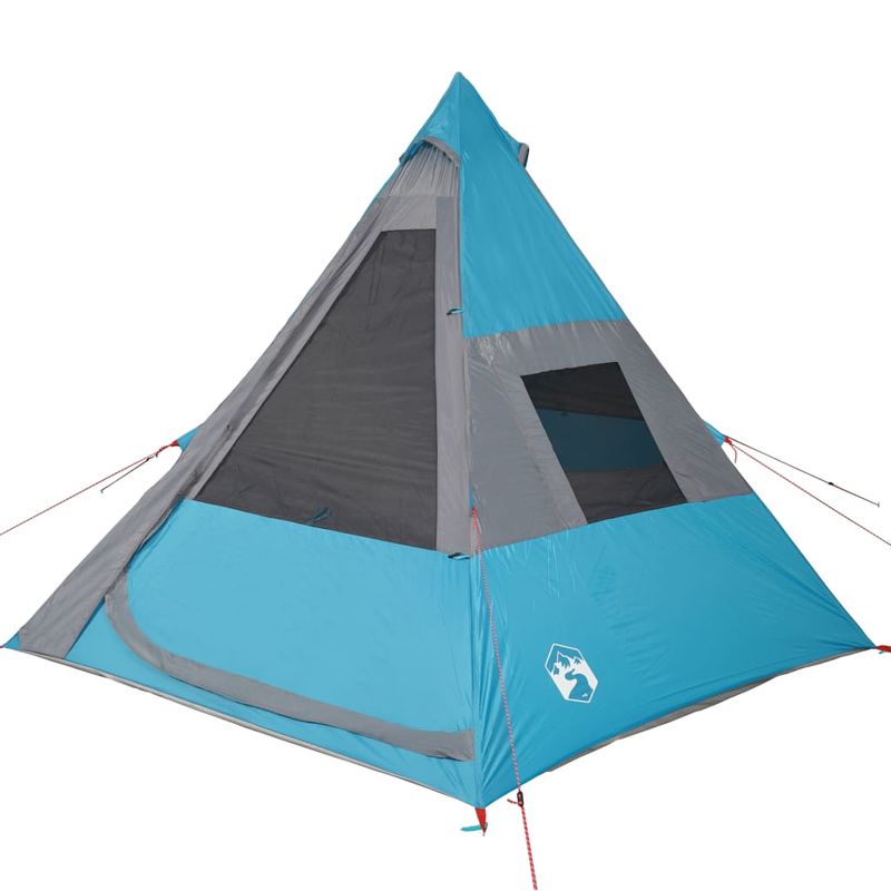 Sport si Outdoor - Camping - Corturi camping - Cort de camping pentru 7 persoane, albastru, impermeabil - Infinity.ro