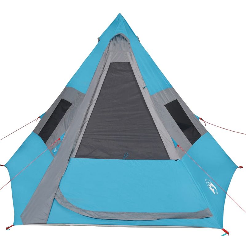 Sport si Outdoor - Camping - Corturi camping - Cort de camping pentru 7 persoane, albastru, impermeabil - Infinity.ro