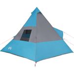 Sport si Outdoor - Camping - Corturi camping - Cort de camping pentru 7 persoane, albastru, impermeabil - Infinity.ro