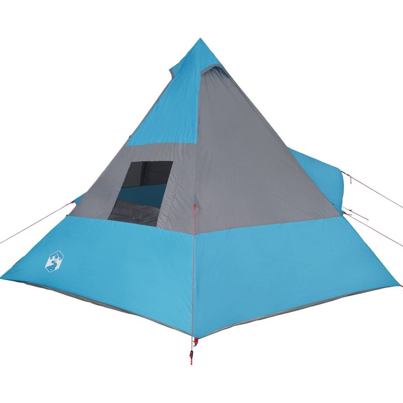 Sport si Outdoor - Camping - Corturi camping - Cort de camping pentru 7 persoane, albastru, impermeabil - Infinity.ro