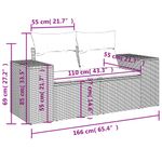 Casa si Gradina - Gradina si terasa - Mobilier exterior - Canapele si fotolii gradina - Set canapele de gradina cu perne, 7 piese, negru, poliratan - Infinity.ro