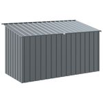 Petshop - Accesorii petshop - Culcusuri si custi - Custi interior si exterior - Cusca caine cu acoperis antracit 196x91x110 cm otel galvanizat - Infinity.ro