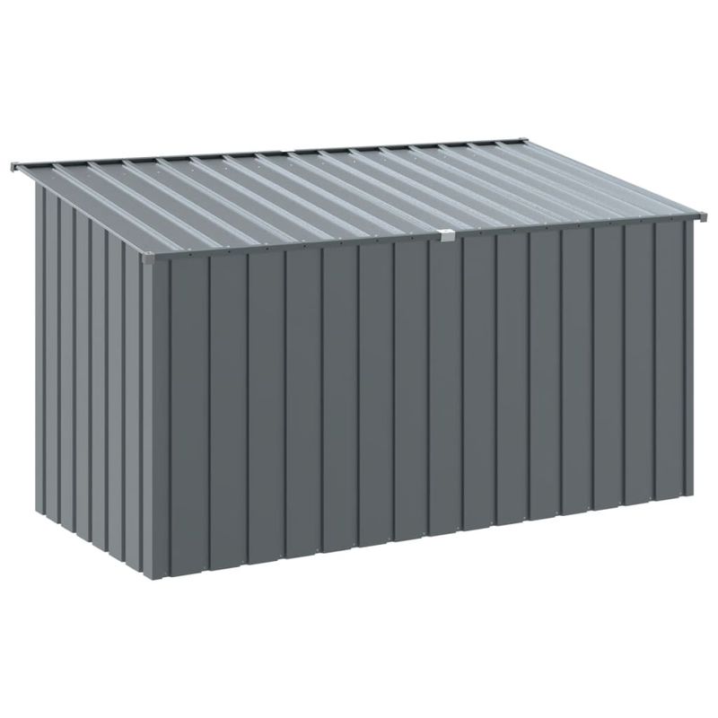 Petshop - Accesorii petshop - Culcusuri si custi - Custi interior si exterior - Cusca caine cu acoperis antracit 196x91x110 cm otel galvanizat - Infinity.ro