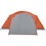Sport si Outdoor - Camping - Corturi camping - Cort de camping pentru 8 persoane, gri/portocaliu, impermeabil - Infinity.ro