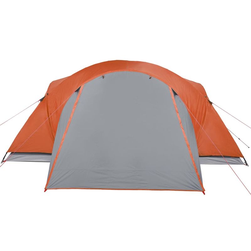 Sport si Outdoor - Camping - Corturi camping - Cort de camping pentru 8 persoane, gri/portocaliu, impermeabil - Infinity.ro