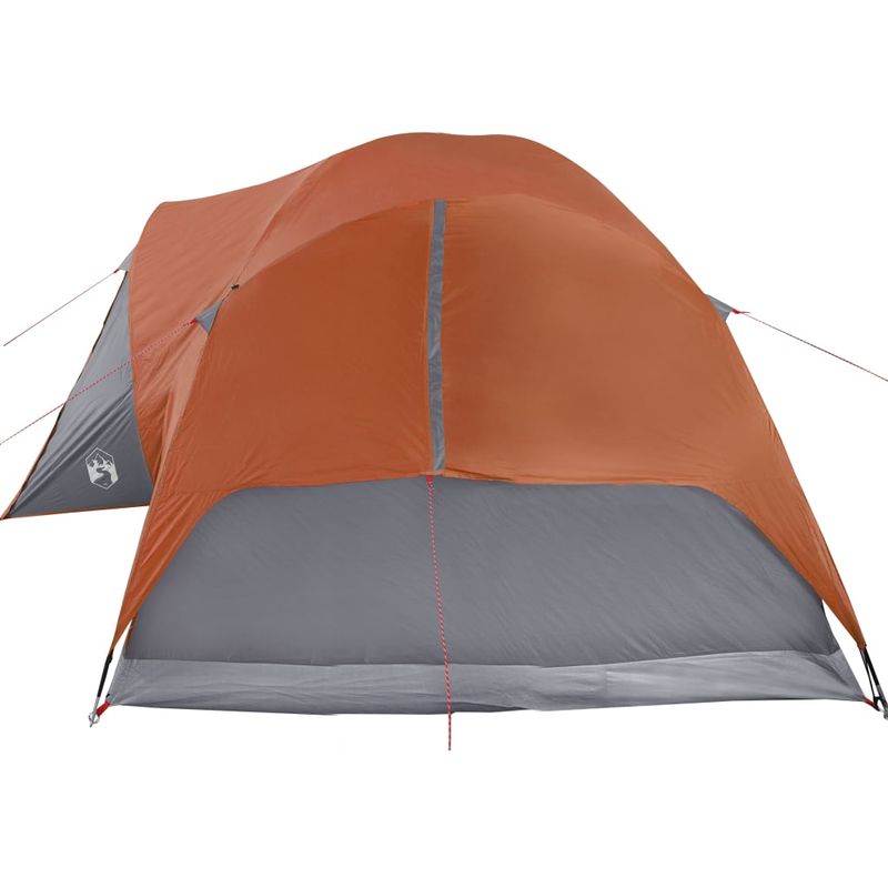 Sport si Outdoor - Camping - Corturi camping - Cort de camping pentru 8 persoane, gri/portocaliu, impermeabil - Infinity.ro