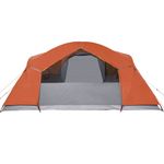 Sport si Outdoor - Camping - Corturi camping - Cort de camping pentru 8 persoane, gri/portocaliu, impermeabil - Infinity.ro