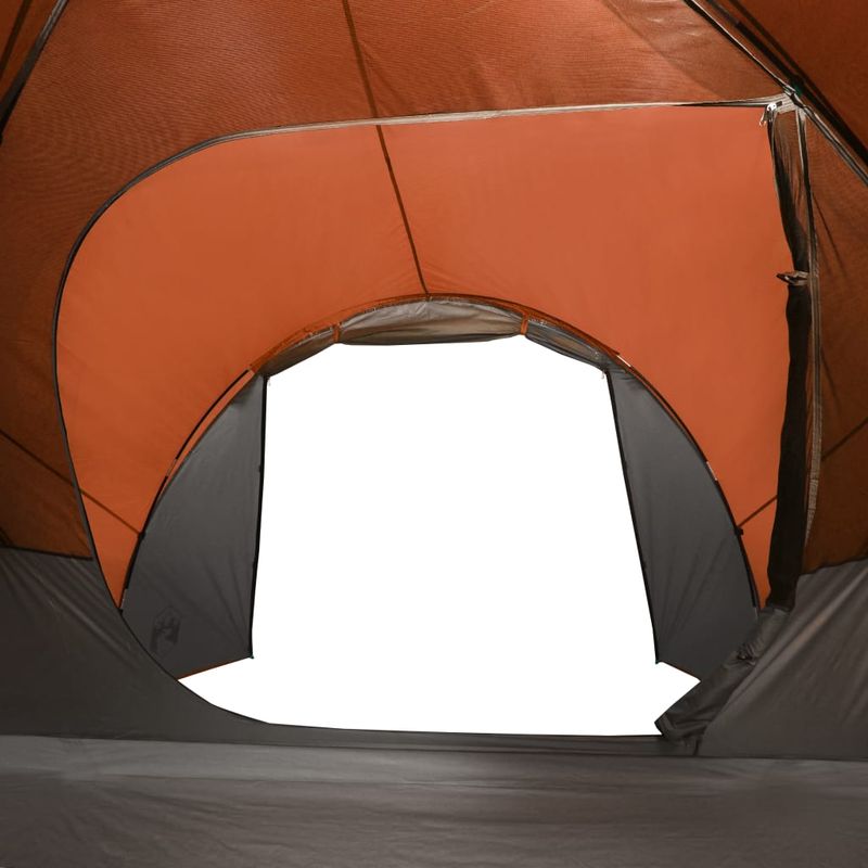 Sport si Outdoor - Camping - Corturi camping - Cort de camping pentru 8 persoane, gri/portocaliu, impermeabil - Infinity.ro